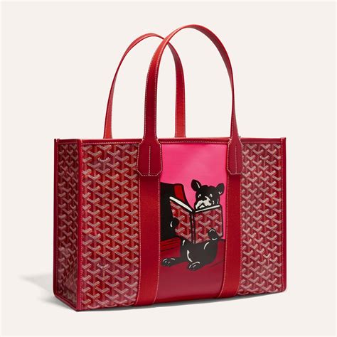 goyard villette tote bag mm|villette pm tote bags.